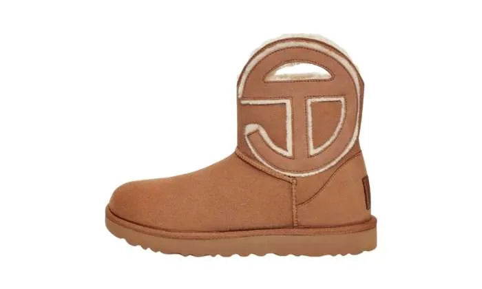 TELFAR LOGO MINI CHESTNUT