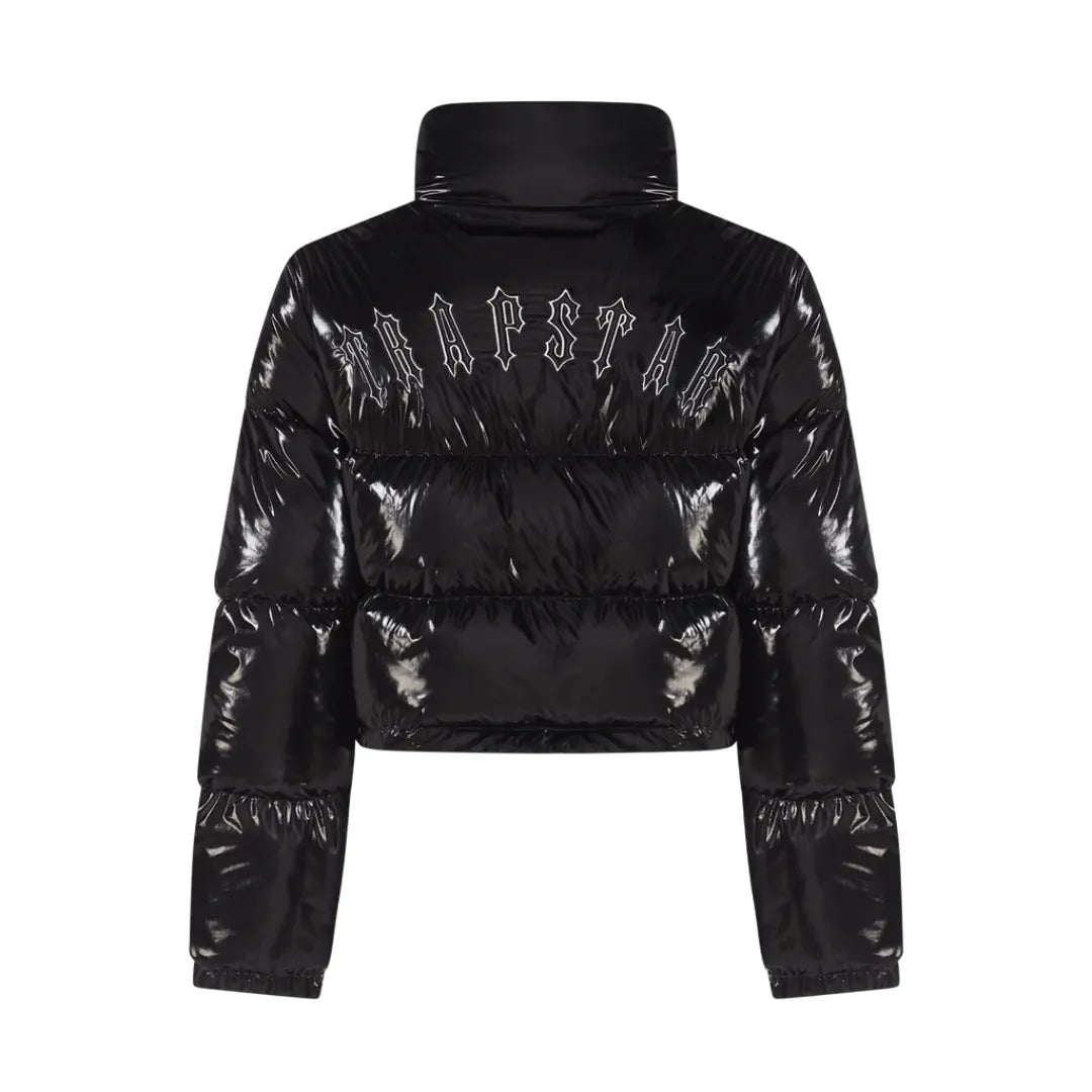 WOMEN DECODED SHINY BLACK JACKET