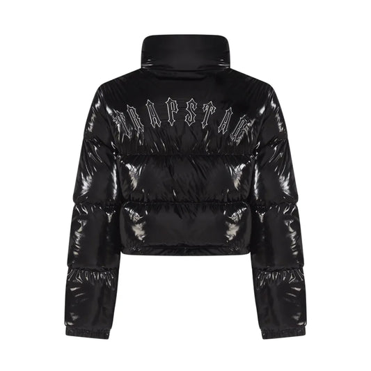 WOMEN DECODED SHINY BLACK JACKET